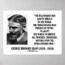 Search for george bernard shaw posters Motivational