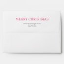 Search for 5x7 white envelopes Back flap