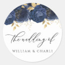 Search for gold navy wedding stickers Blue