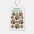 Search for paw print gift tags Pattern