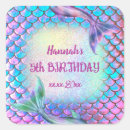Search for square mermaid stickers Girl