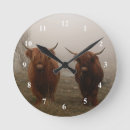 Search for highland cow clocks Cows