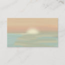 Search for scenic business cards Sunset