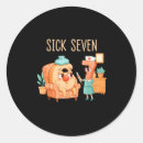 Search for slang stickers Six seven