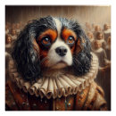 Search for cavalier king charles spaniel art Cute