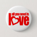 Search for all you need is love and a of badges Heart