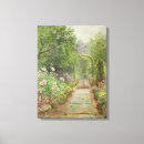 Search for garden path canvas prints Gardens