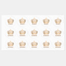 Search for gold crown wedding stickers Queen
