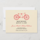 Search for bicycle save the dates Pink