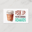 Search for punch business cards Cafe