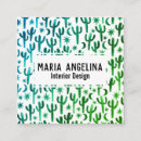 Search for cactus business cards Desert