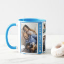 Search for white and blue mugs Dad