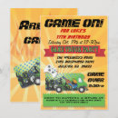 Search for game truck party invitations Gaming