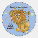 Search for cartoon lion stickers Cartoons