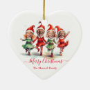 Search for elves christmas tree decorations Red