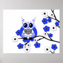 Search for white cherry blossom tree posters Blue