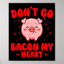 Search for cute pig posters Bacon