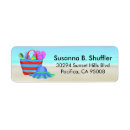 Search for hat return address labels Beach