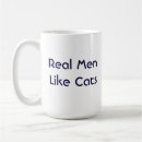 Search for real men love cats mugs Funny