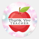 Search for red apple teacher stickers Thank you