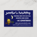 Search for missing business cards Cartoon