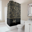 Search for black marble shower curtains Pattern