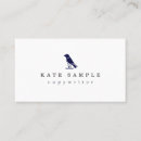 Search for bird business cards Typography
