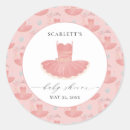 Search for tutu baby shower stickers Dance