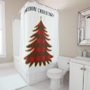 Search for christmas plaid shower curtains Black