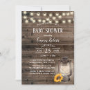 Search for barn wood baby shower invitations Floral