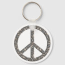 Search for peace symbol key rings Icon