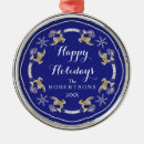 Search for let it snow christmas tree decorations Blue and white