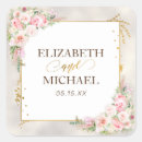 Search for pink peonies wedding stickers Botanical