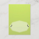 Search for music place cards Green