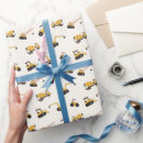 Search for dump truck wrapping paper Birthday