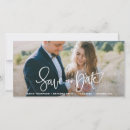 Search for white lettering save the dates Script