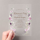 Search for lavander invitations Purple