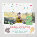 Search for ice cream sprinkles invitations Rainbow