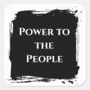 Search for power to the people stickers Political