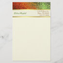 Search for looking business stationery Green
