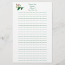 Search for butterflies stationery paper Black