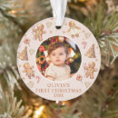 Search for babys first birthday christmas tree decorations Winter onederland