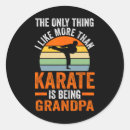 Search for kata stickers Karate silhouette