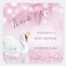 Search for princess baby shower thank you stickers Pink