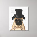 Search for pug dogs canvas prints Fabfunky