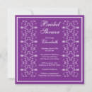 Search for fancy bridal shower invitations White