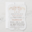 Search for rose swirl invitations Elegant