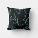 Search for black and turquoise cushions Floral