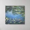 Search for claude canvas prints Nympheas