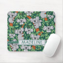 Search for cute koala mouse mats Eucalyptus